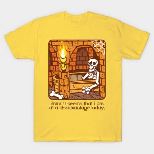 Cartoon Skeleton Comic T-Shirt